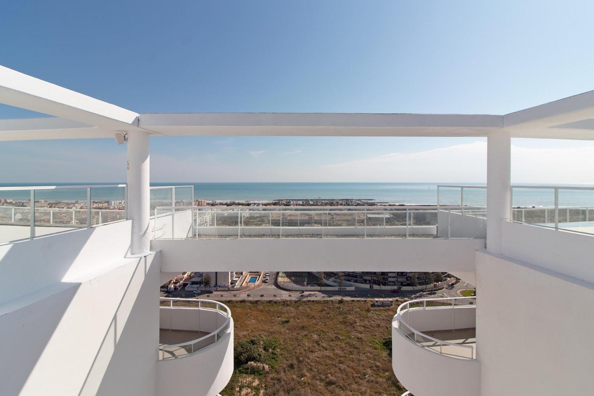 Global Properties, Moderno Apartamento Con Gran Terraza Y Vistas Al Mar Canet d'En Berenguer Extérieur photo