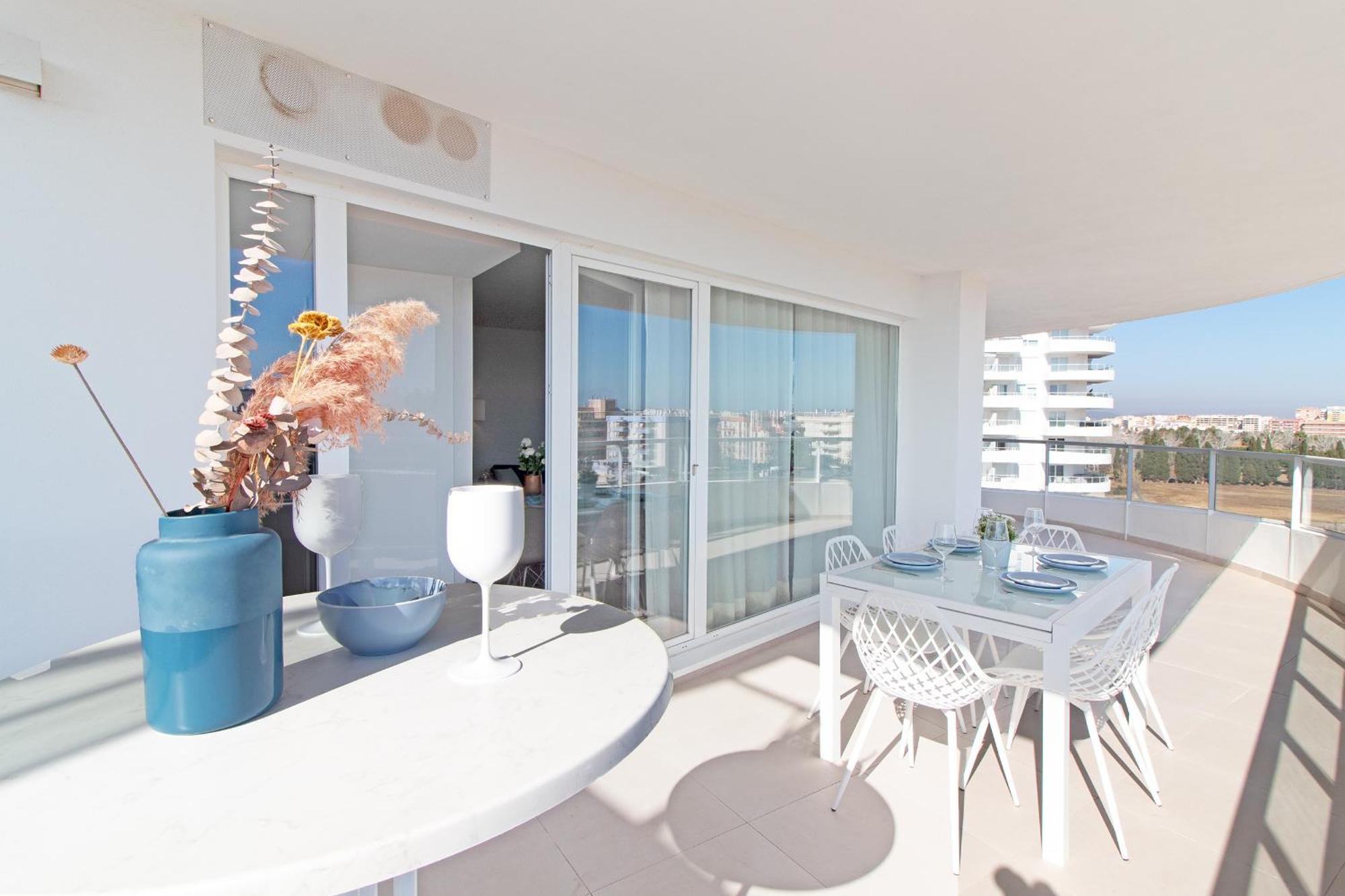 Global Properties, Moderno Apartamento Con Gran Terraza Y Vistas Al Mar Canet d'En Berenguer Extérieur photo